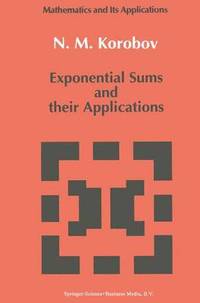 bokomslag Exponential Sums and their Applications