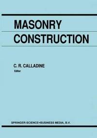 bokomslag Masonry Construction