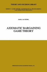 bokomslag Axiomatic Bargaining Game Theory