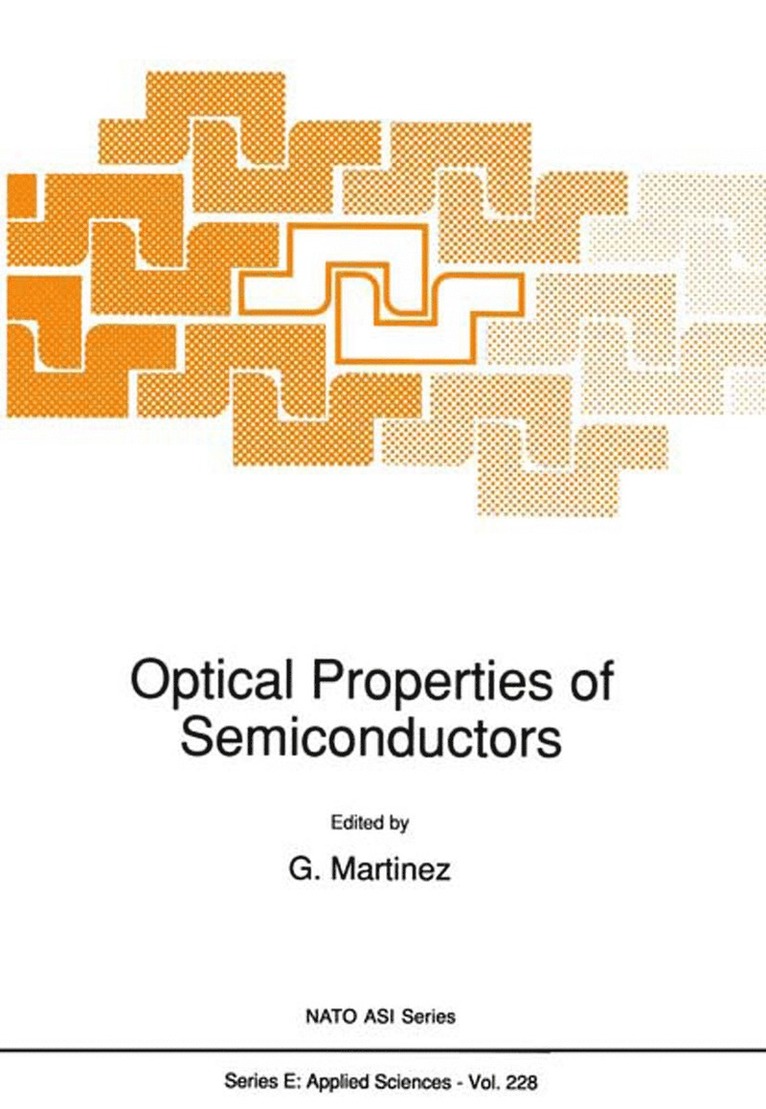G. Martinez - Optical Properties of Semiconductors, Häftad