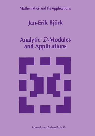 bokomslag Analytic D-Modules and Applications