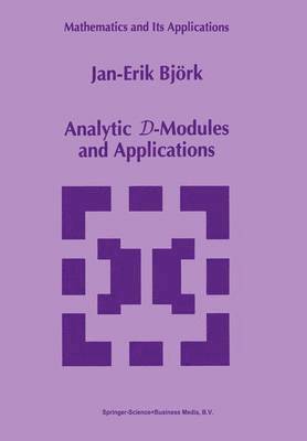 Analytic D-Modules and Applications 1