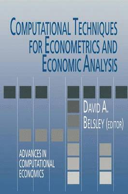 D.A. Belsley, D. a. Belsley, D. A. Belsley - Computational Techniques for Econometrics and Economic Analysis, Häftad