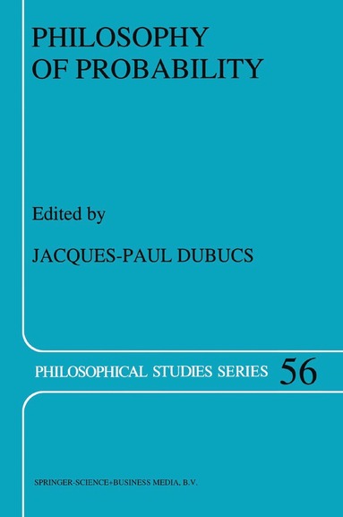 bokomslag Philosophy of Probability