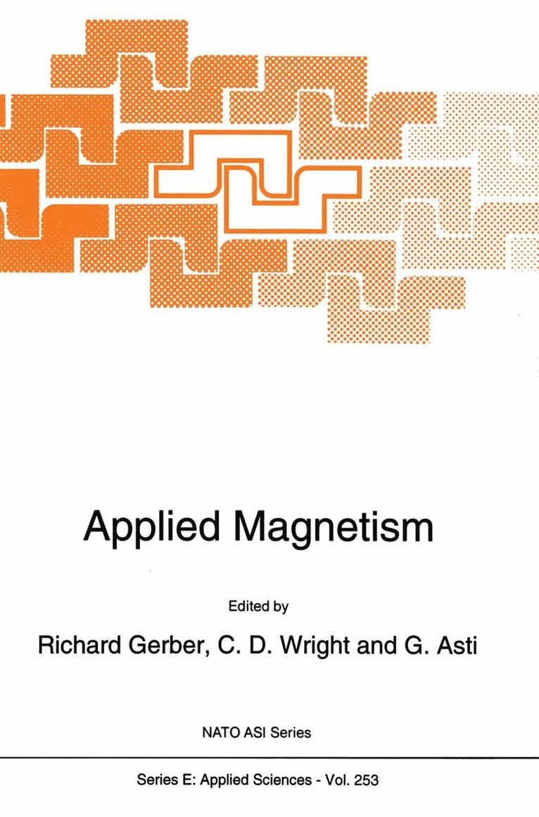 R. Gerber, C.D. Wright, G. Asti, C. D. Wright - Applied Magnetism, Häftad