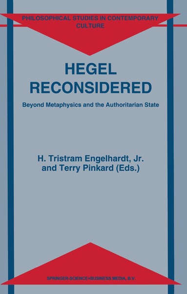 H. Tristram Engelhardt Jr., T. Pinkard - Hegel Reconsidered, Häftad