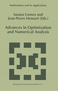 bokomslag Advances in Optimization and Numerical Analysis