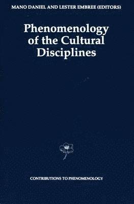 Phenomenology of the Cultural Disciplines 1
