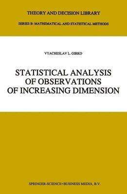 Statistical Analysis of Observations of Increasing Dimension 1