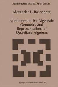 bokomslag Noncommutative Algebraic Geometry and Representations of Quantized Algebras