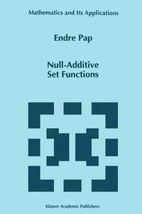 bokomslag Null-Additive Set Functions