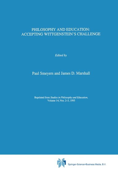 Paul Smeyers, J.D. Marshall - Philosophy and Education:, Häftad