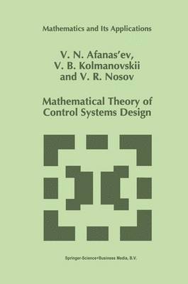 bokomslag Mathematical Theory of Control Systems Design