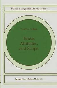 bokomslag Tense, Attitudes, and Scope