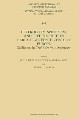 bokomslag Heterodoxy, Spinozism, and Free Thought in Early-Eighteenth-Century Europe