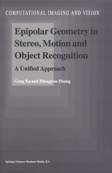 bokomslag Epipolar Geometry in Stereo, Motion and Object Recognition