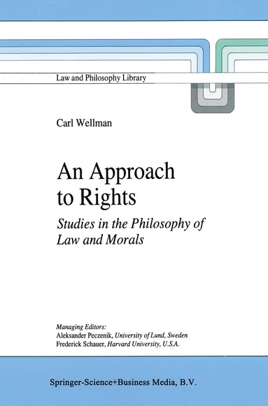 C.P. Wellman - Approach to Rights, Häftad