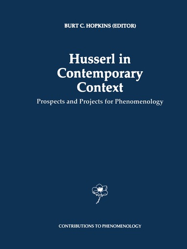 B.C. Hopkins - Husserl in Contemporary Context, Häftad