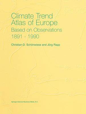 bokomslag Climate Trend Atlas of Europe Based on Observations 18911990