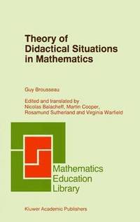 bokomslag Theory of Didactical Situations in Mathematics