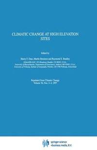 bokomslag Climatic Change at High Elevation Sites