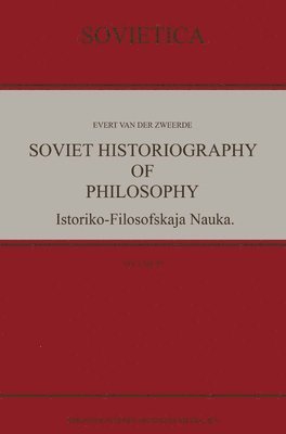 bokomslag Soviet Historiography of Philosophy