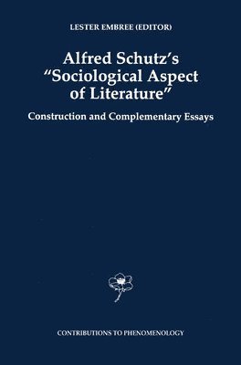 Alfred Schutz's Sociological Aspect of Literature 1