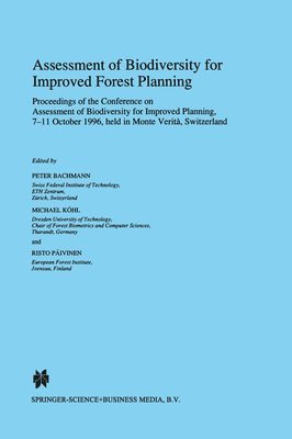 Assessment of Biodiversity for Improved Forest Planning 1