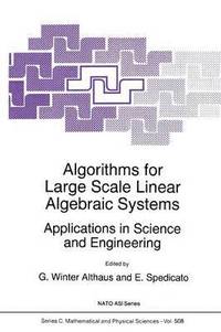 bokomslag Algorithms for Large Scale Linear Algebraic Systems: