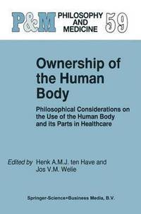bokomslag Ownership of the Human Body
