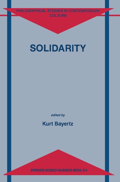 K. Bayertz - Solidarity, Häftad