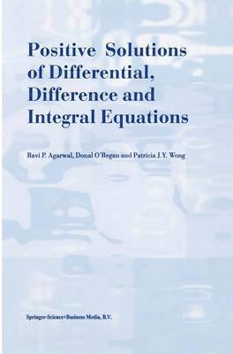 bokomslag Positive Solutions of Differential, Difference and Integral Equations