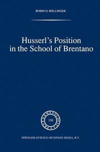 bokomslag Husserls Position in the School of Brentano