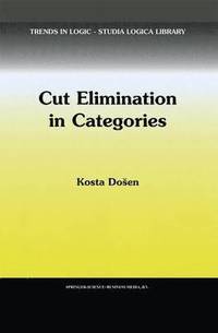 bokomslag Cut Elimination in Categories