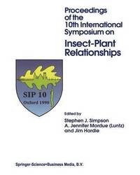 bokomslag Proceedings of the 10th International Symposium on Insect-Plant Relationships