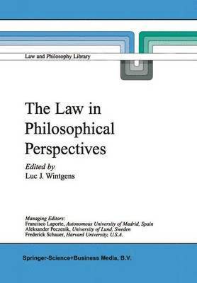 Luc J. Wintgens - Law in Philosophical Perspectives, Häftad