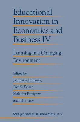 bokomslag Educational Innovation in Economics and Business IV