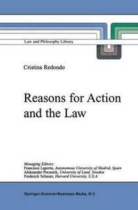 bokomslag Reasons for Action and the Law