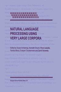 bokomslag Natural Language Processing Using Very Large Corpora