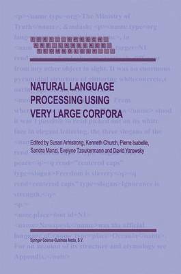 bokomslag Natural Language Processing Using Very Large Corpora