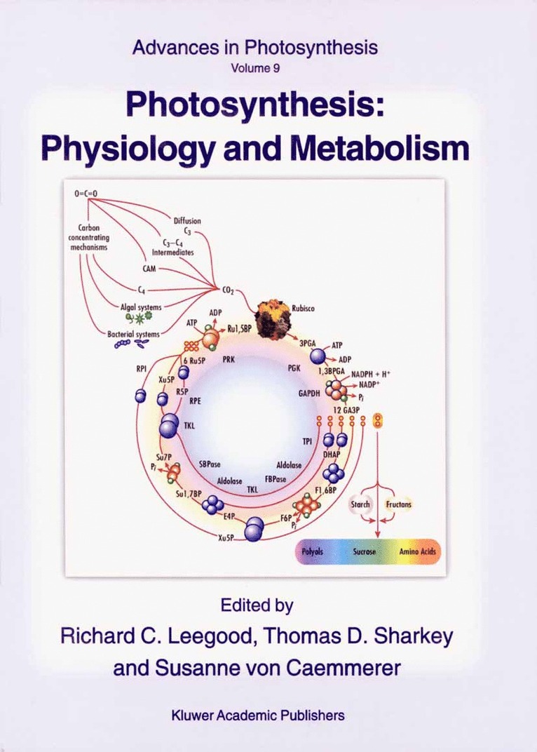 Richard C. Leegood, Thomas D. Sharkey, Susanne von Caemmerer, Susanne von Caemmerer - Photosynthesis: Physiology and Metabolism, Häftad
