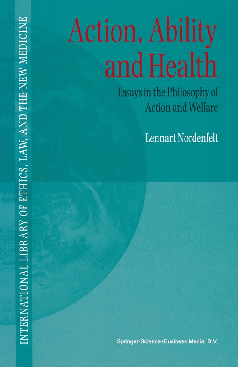 L.Y Nordenfelt, L. y. Nordenfelt, L. Y Nordenfelt - Action, Ability and Health, Häftad