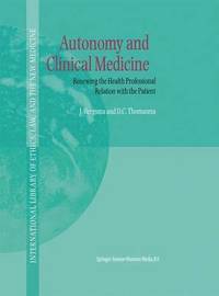 bokomslag Autonomy and Clinical Medicine