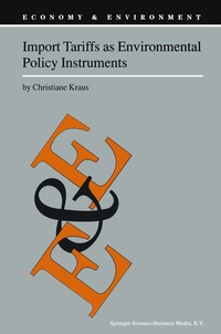 bokomslag Import Tariffs as Environmental Policy Instruments