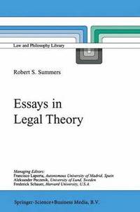 bokomslag Essays in Legal Theory