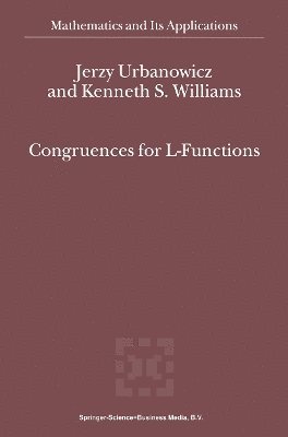 bokomslag Congruences for L-Functions