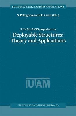 bokomslag IUTAM-IASS Symposium on Deployable Structures: Theory and Applications