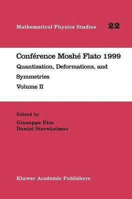 Giuseppe Dito, Daniel Sternheimer - Conférence Moshé Flato 1999, Häftad