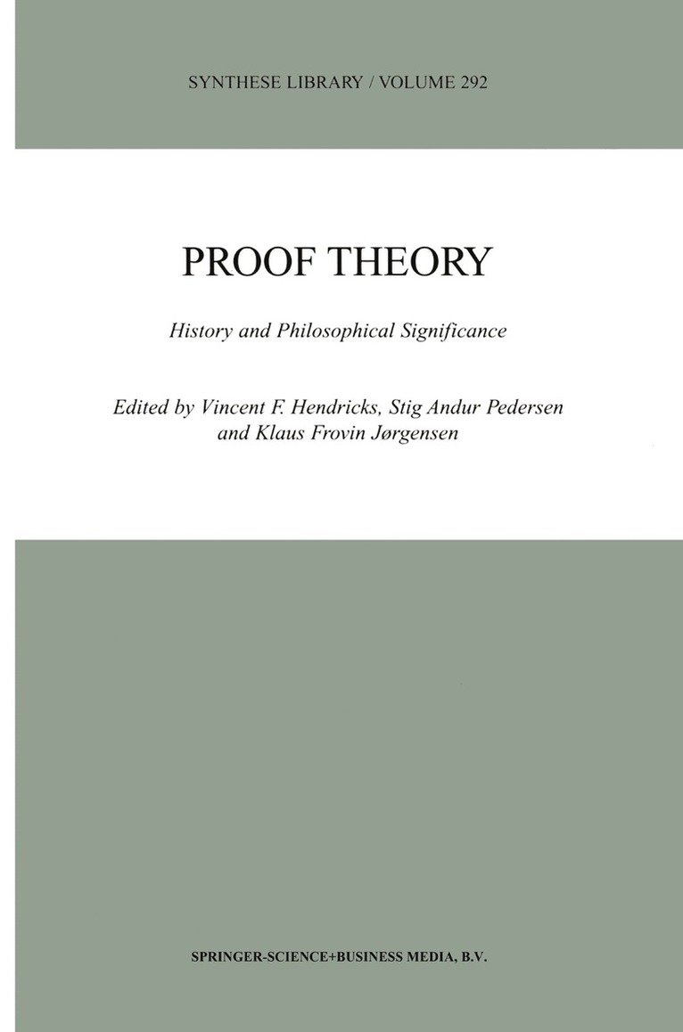 Proof Theory 1