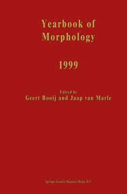 Yearbook of Morphology 1999 1